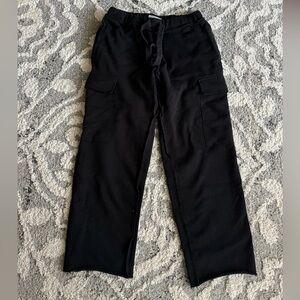 Carhartt Black Wide Leg Cargo Pants